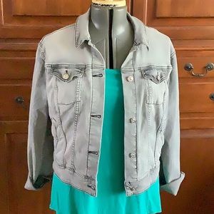 Cute grey denim Jacket. LuLaRoe.